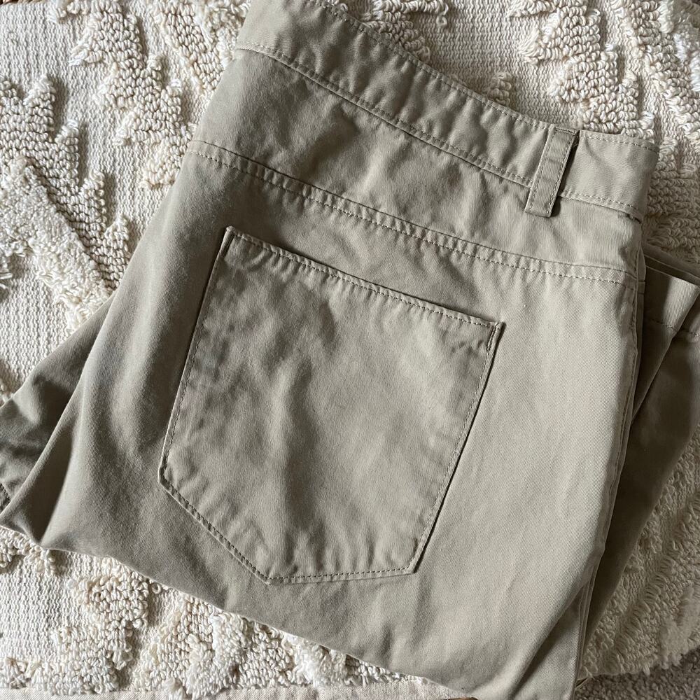 Calvin Klein Mens Pants 36 100 Cotton Khaki